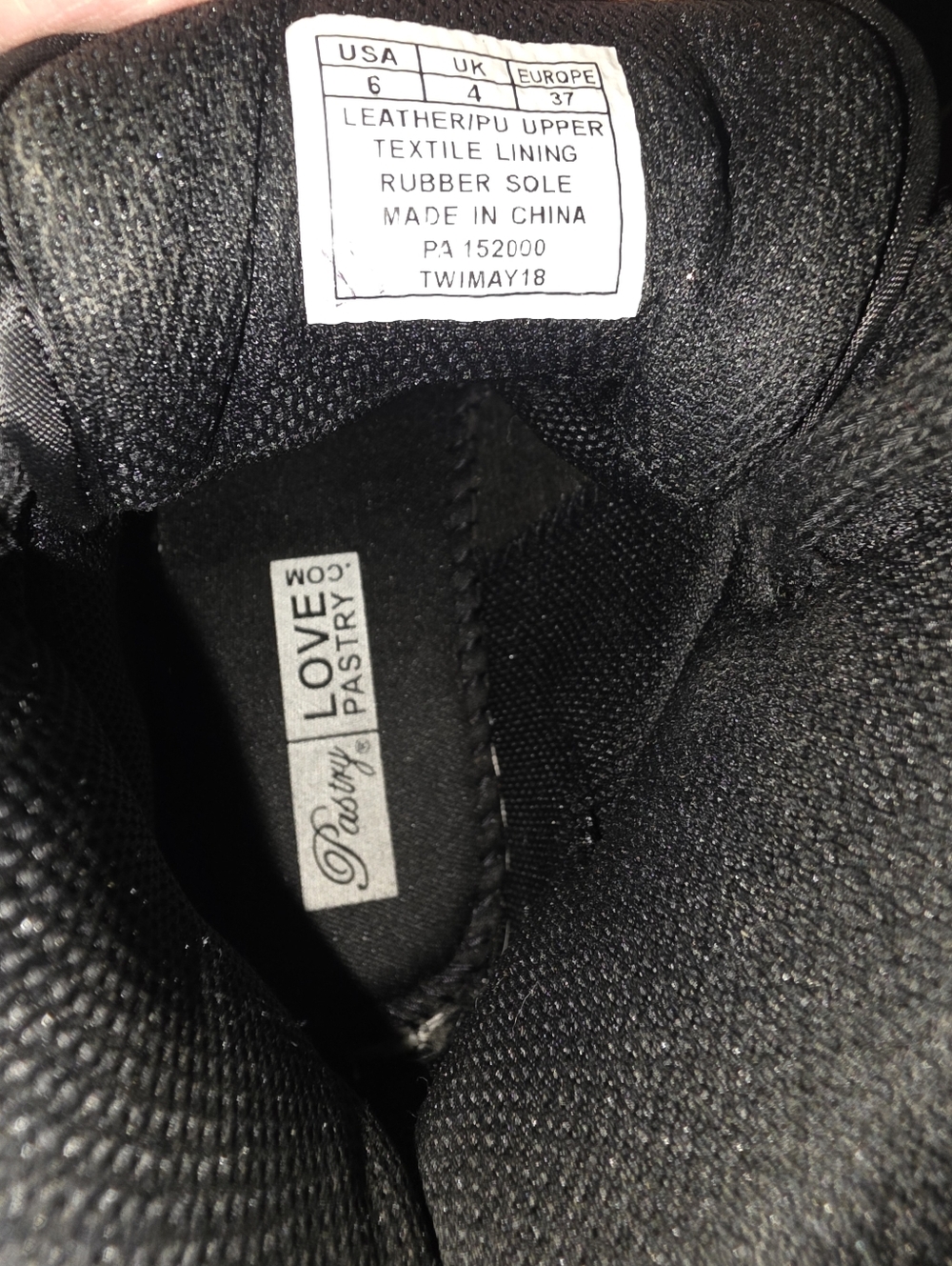 Pastry Black High Top Sneakers - Picture 5 of 10